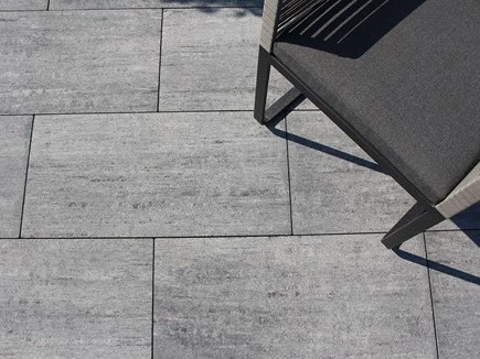 Betontegel 5 x 40 cm (50 x 400 mm) Stratops Grijs Zwart - Lengte 80 cm - Afbeelding 3