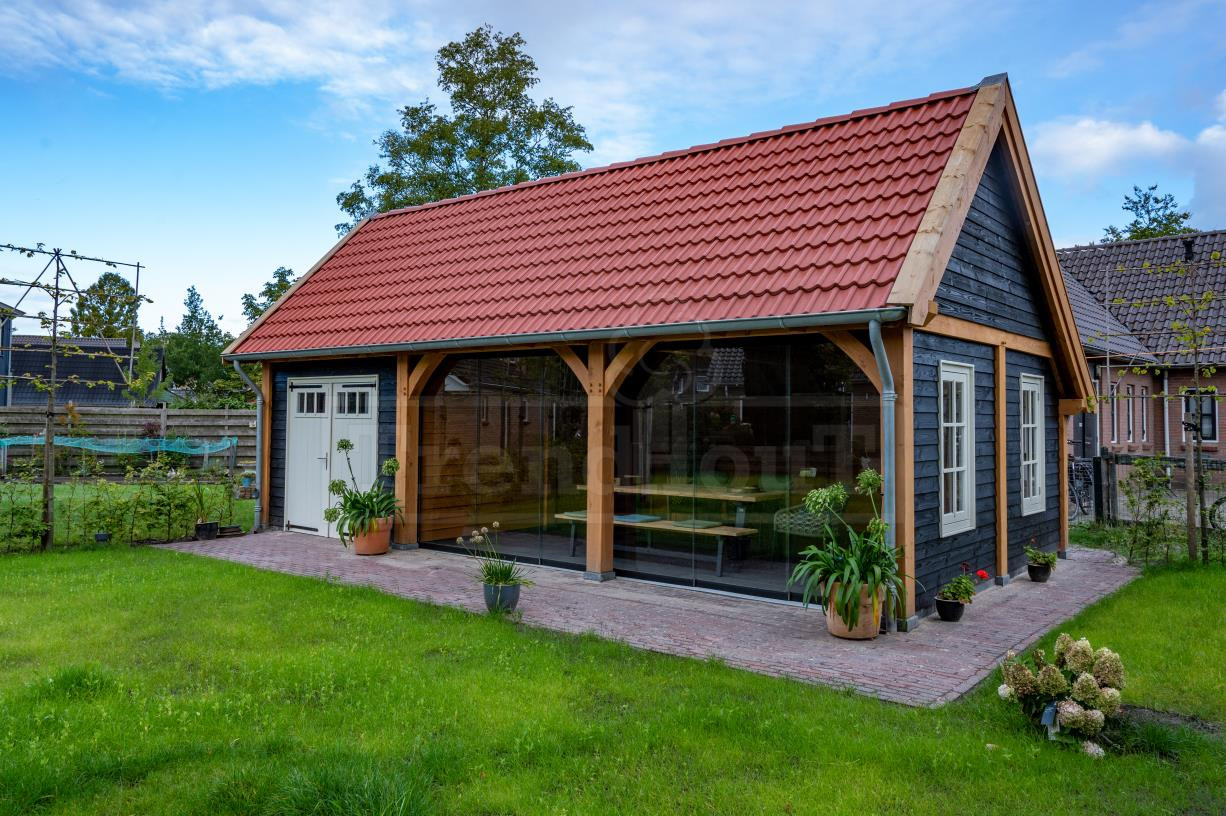 Trendhout Kapschuur De Hofstee XXL 1145 x 595 cm - Afbeelding 3