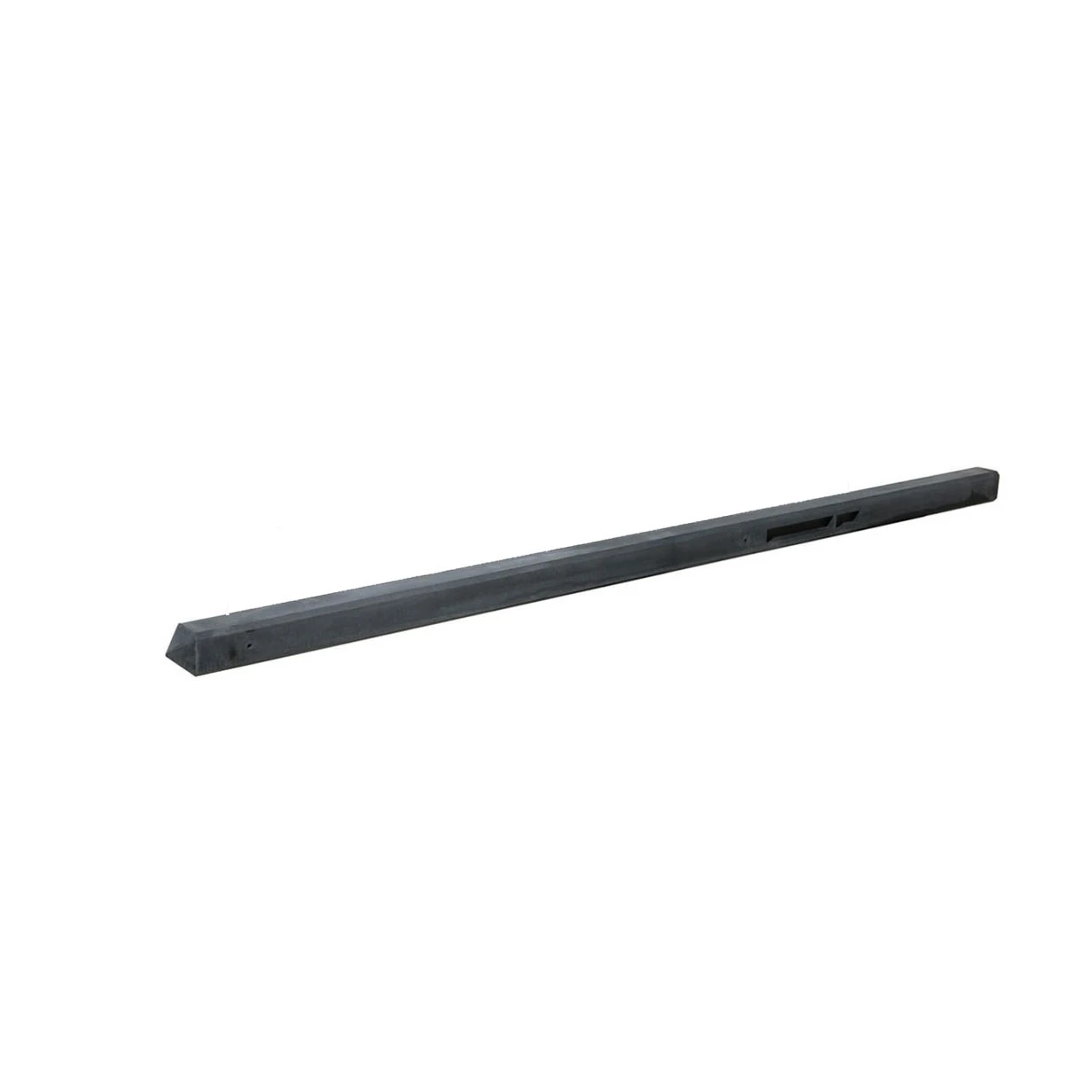 Lichtgewicht Beton Tussenpaal met Diamantkop 8.5 x 8.5 cm - Antraciet Ongecoat - Lengte 275 cm - Afbeelding 3