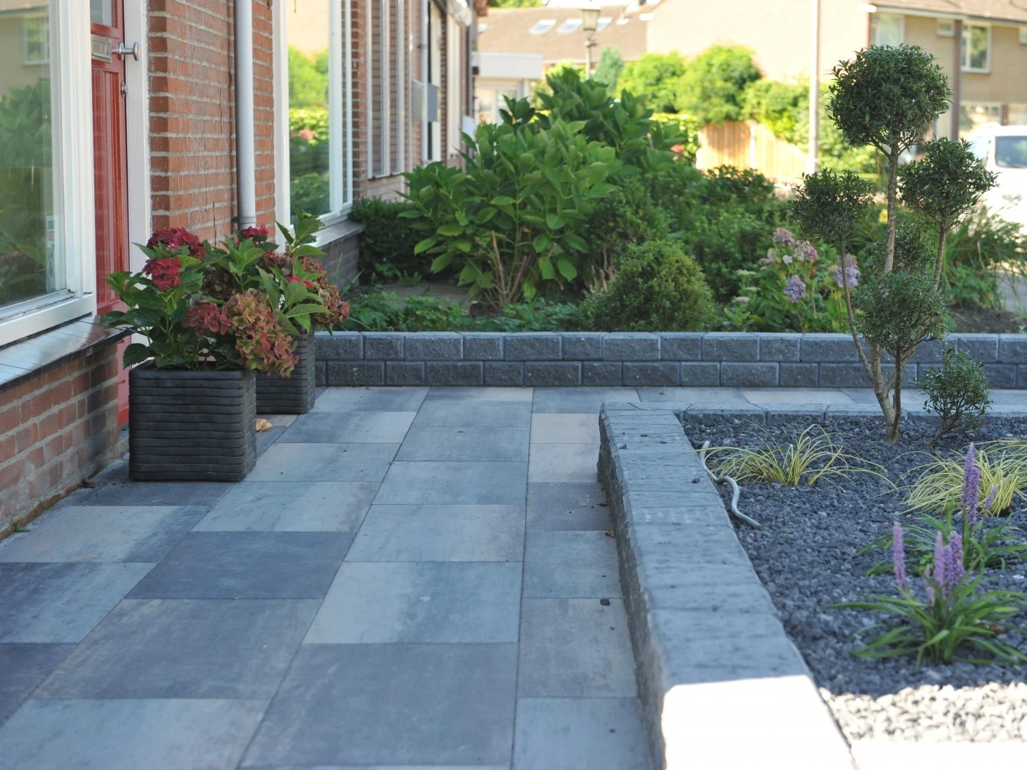 Betontegel 60plus Soft Comfort Giallo 4 x 40 cm (40 x 400 mm) - Lengte 80 cm - Afbeelding 2