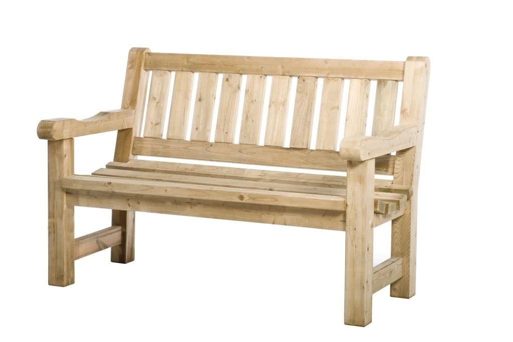 Vuren Bank Hugo Geïmpregneerd - Lengte 140 cm - Afbeelding 1