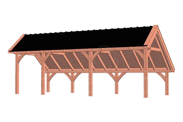 Trendhout Douglas Kapschuur De Hoeve XL 815 x 380 cm - Afbeelding 1