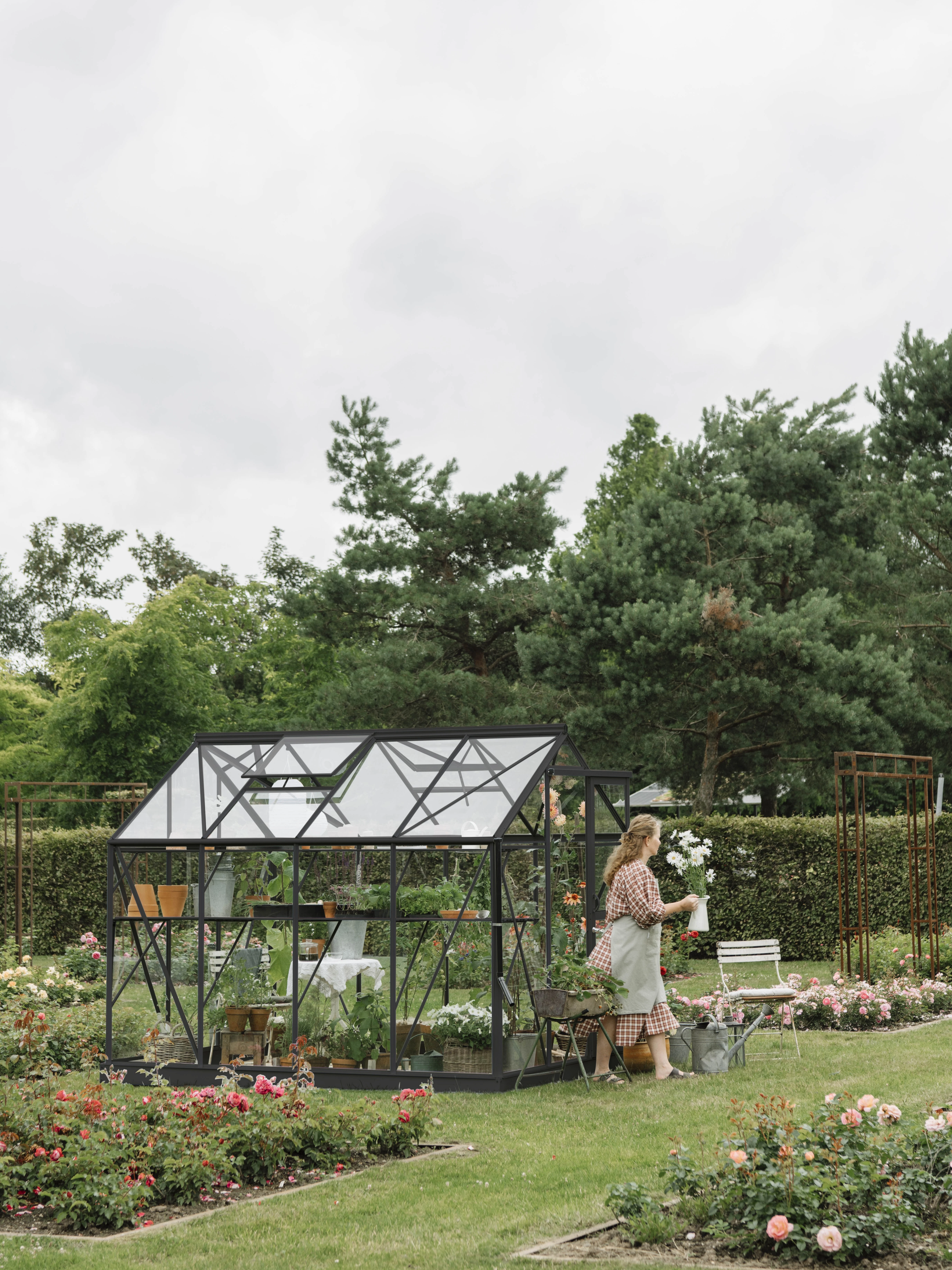 Royal Well Tuinkas Mary II Zwart - Afbeelding 1