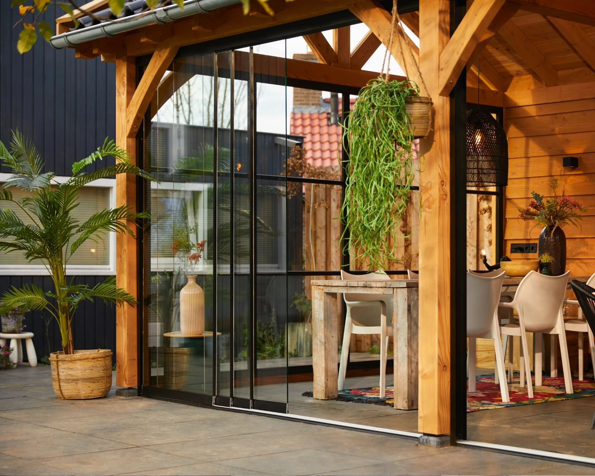 Betonpoer Facetrand 14 x 14 x 58 cm - Afbeelding 4