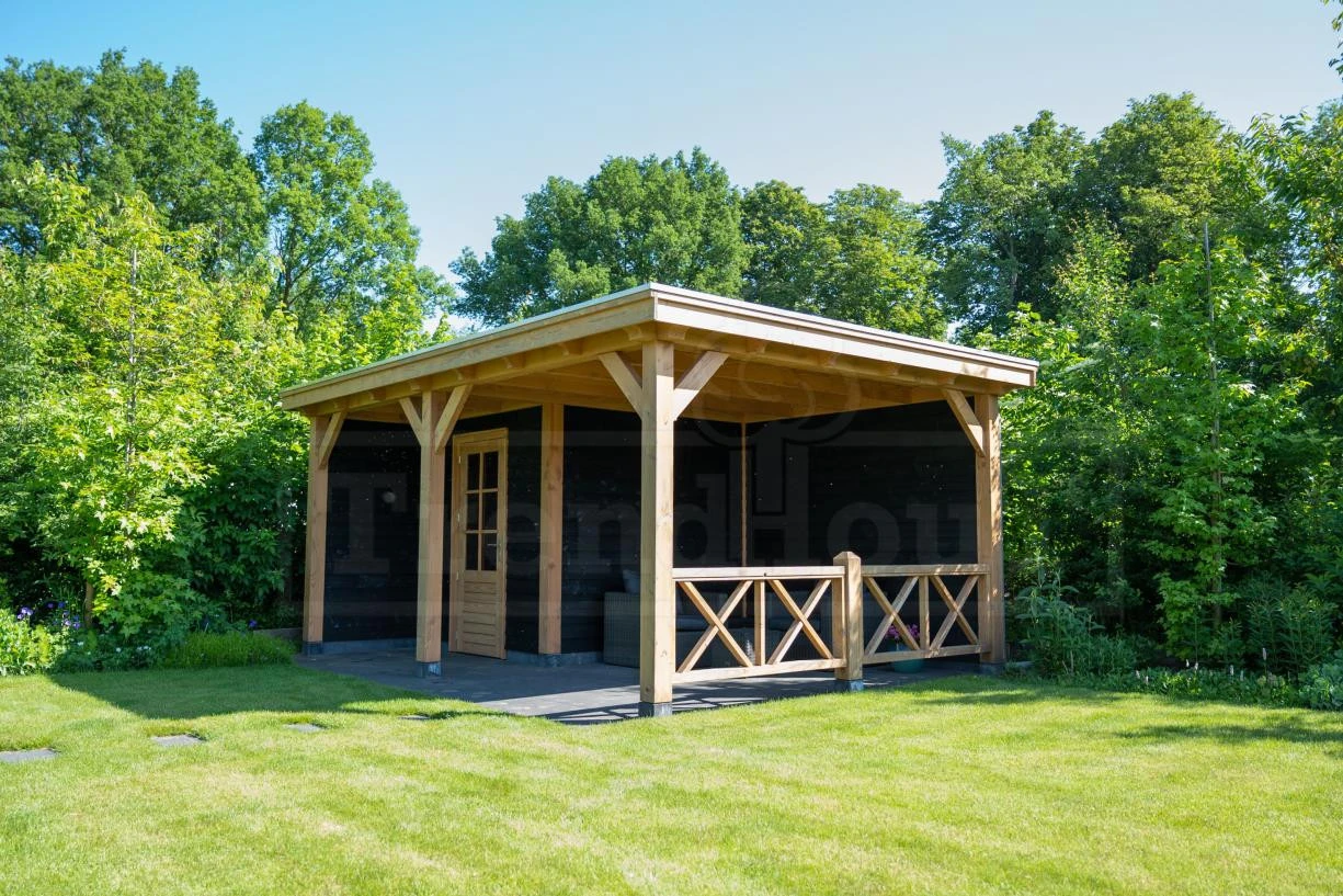 Trendhout Douglas Overkapping Siena 415 x 300 cm - Afbeelding 3