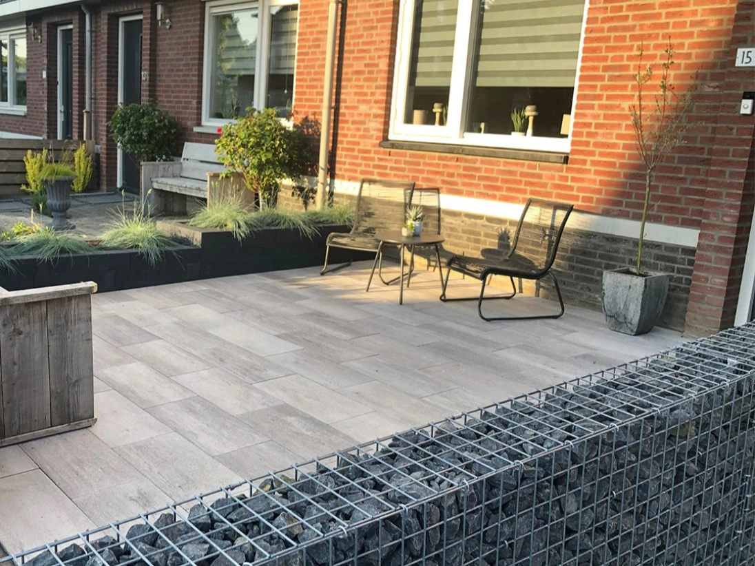 Betontegel 60plus Soft Comfort Ivory 4 x 40 cm (40 x 400 mm) - Lengte 80 cm - Afbeelding 3