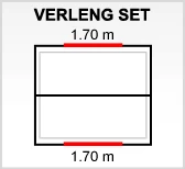Zinken Dakgoot Zadeldak Type 125 Verlengset - Lengte 170 cm - Afbeelding 7