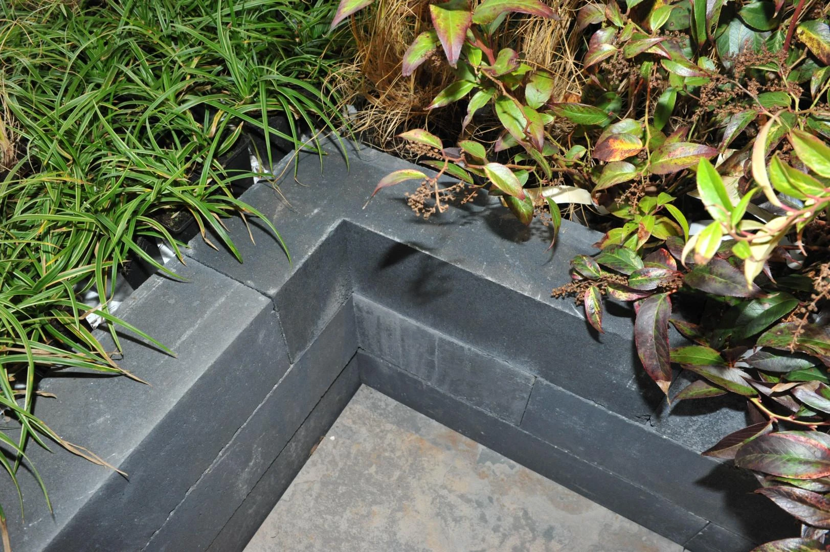 Muurelement Linia Excellence 12 x 12 cm (120 x 120 mm) Nero - Lengte 60 cm - Afbeelding 1