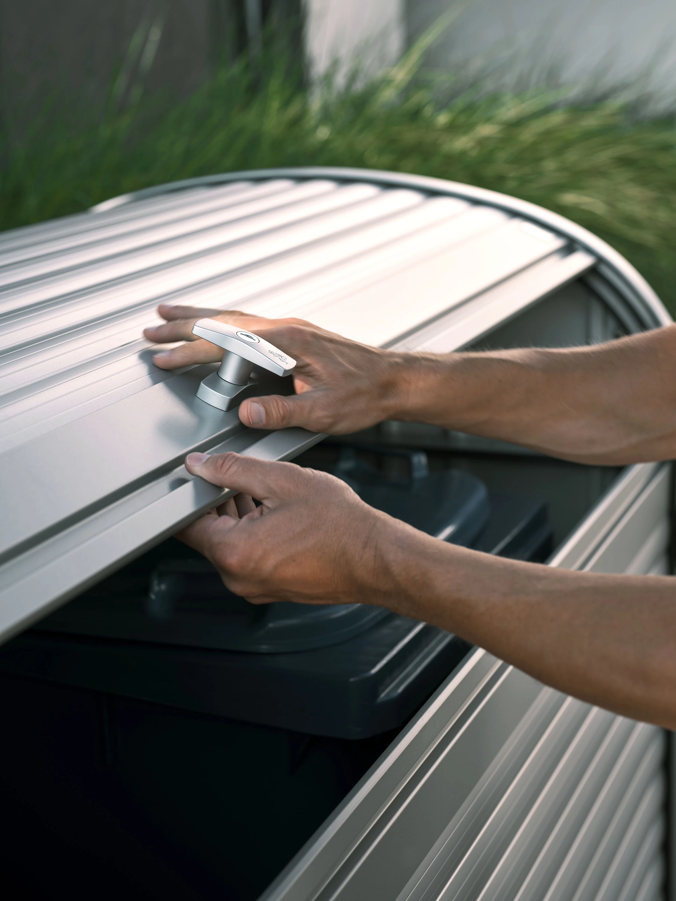 Biohort StoreMax 120 Zilver Metallic - Afbeelding 3