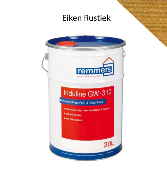 Remmers Induline GW-310 Eiken Rustiek 2,5 Liter - Afbeelding 1