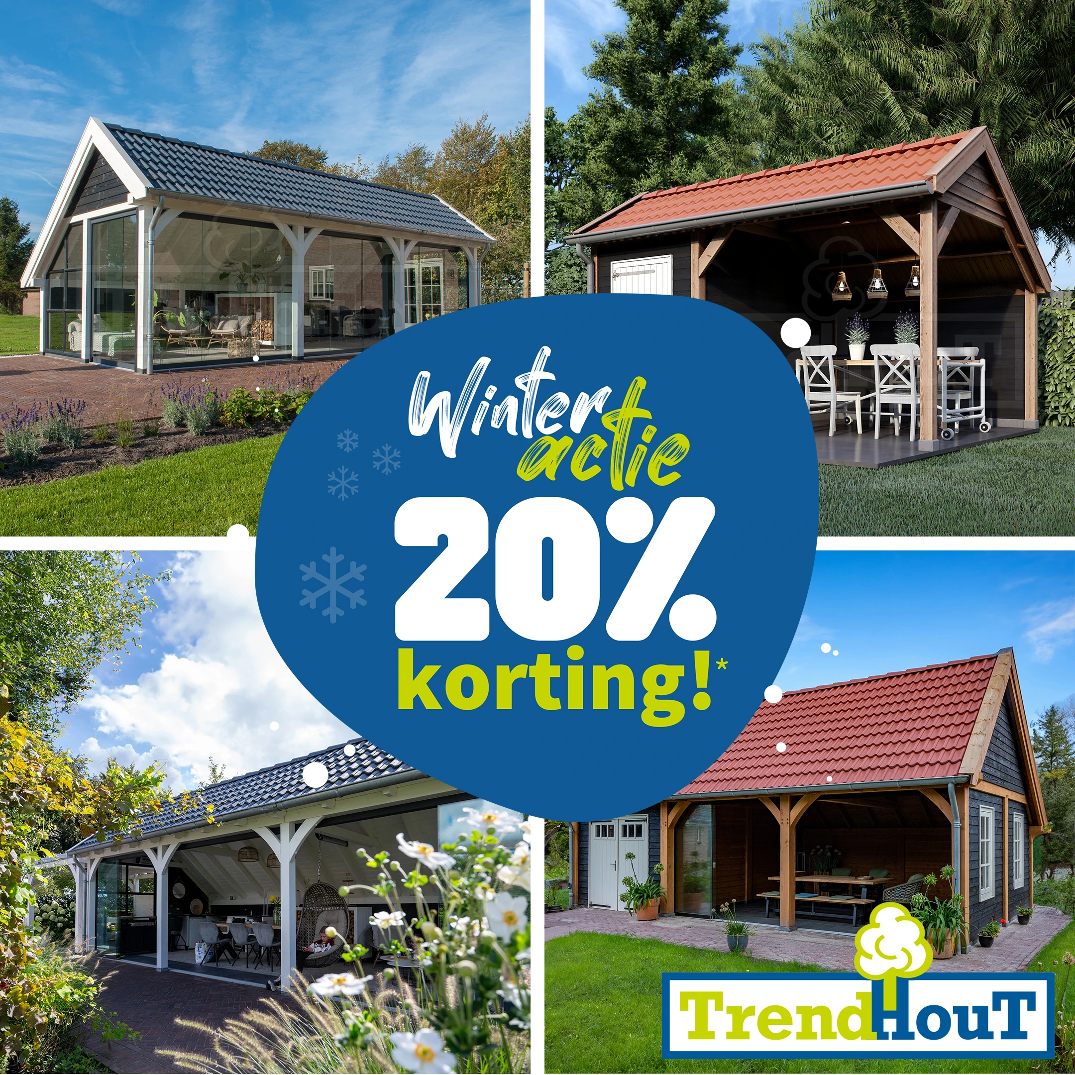 Trendhout Douglas Kapschuur De Deel 750 x 340 cm - Afbeelding 6