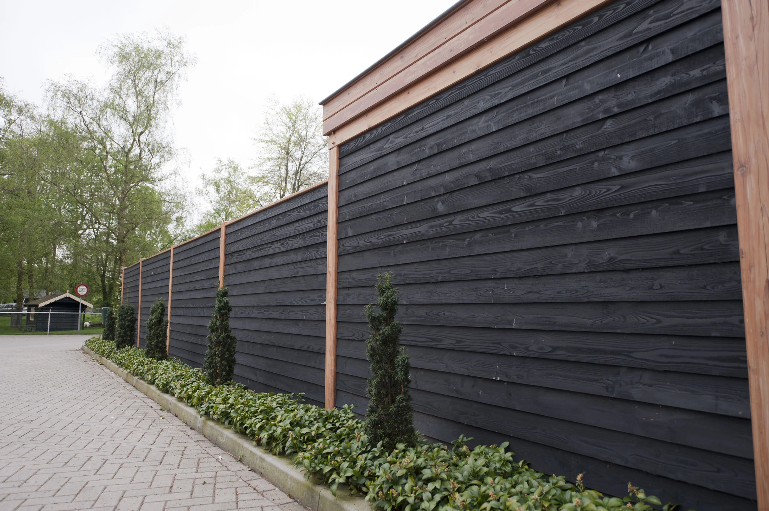 Douglas Zweeds Rabat 2.7 x 19.5 cm (27 x 195 mm) Zwart Gespoten - Lengte 400 cm - Afbeelding 7