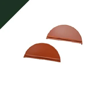 ArcelorMittal Eindkap Rond Nokstuk Groen - Afbeelding 1