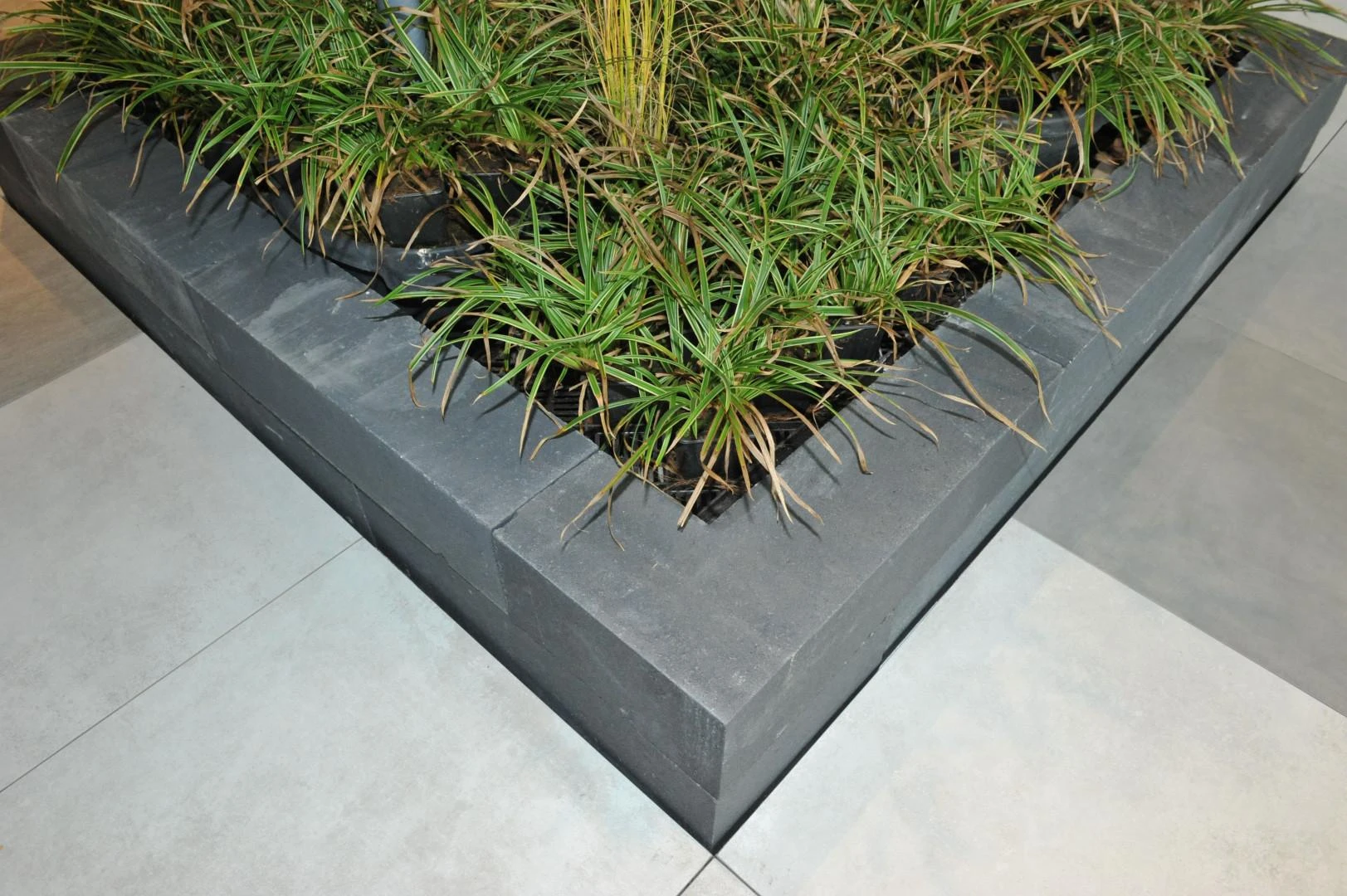 Muurelement Linia Excellence 12 x 12 cm (120 x 120 mm) Nero - Lengte 60 cm - Afbeelding 2