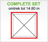 Zinken Dakgoot Vierhoekig Dak Type 125 - Lengte 1480 cm - Afbeelding 6