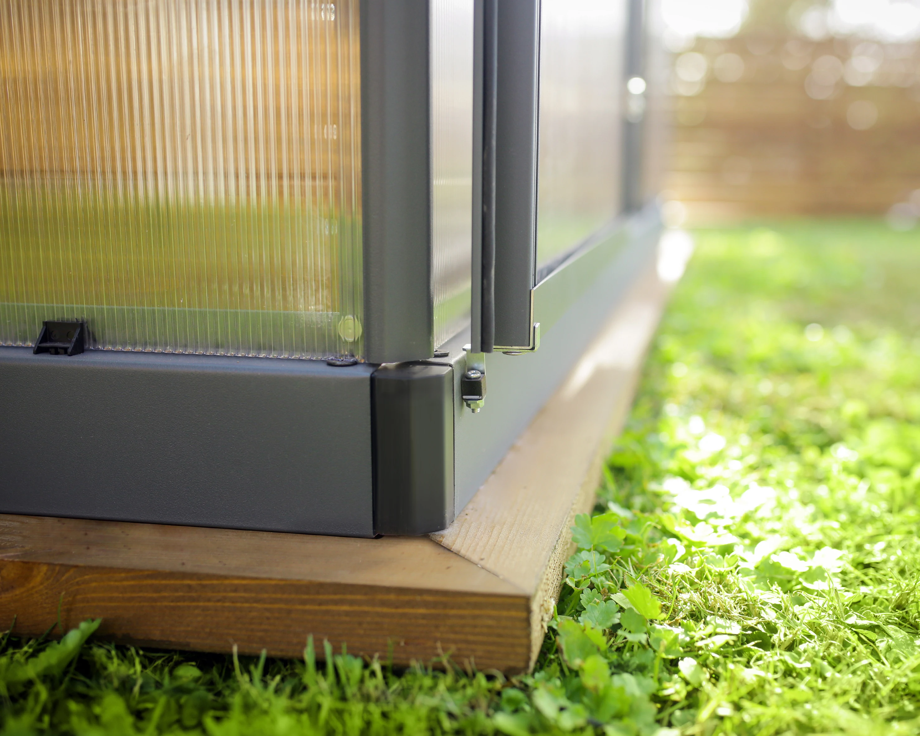 Palram Canopia Tuinkas Mythos 185 x 246 cm Antraciet - Afbeelding 14