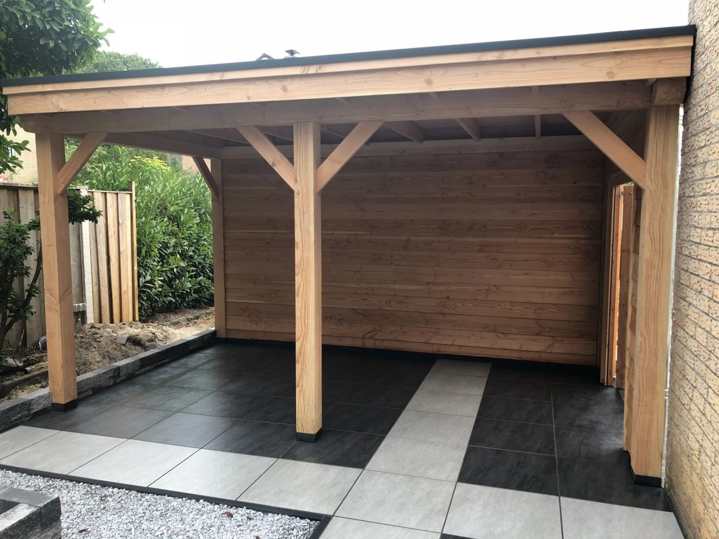 Keramische Tegel Kera Twice Moonstone Black 60 x 60 x 4.8 cm - Afbeelding 3