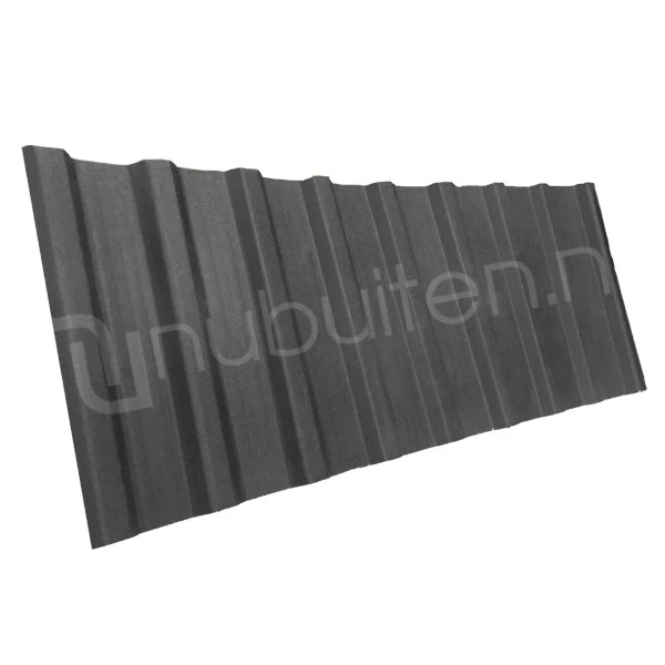 ArcelorMittal Damwandplaat Mat T18 Gevel Grijs - Lengte 105 cm - Afbeelding 1