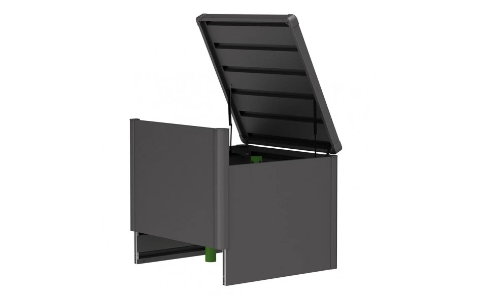 Biohort Compostbak MonAmi Donkergrijs Metallic 102 x 102 cm - Afbeelding 4