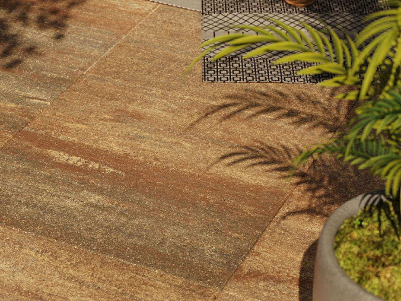 Betontegel Terrasplus Omber 4 x 60 cm (40 x 600 mm) - Lengte 60 cm - Afbeelding 4