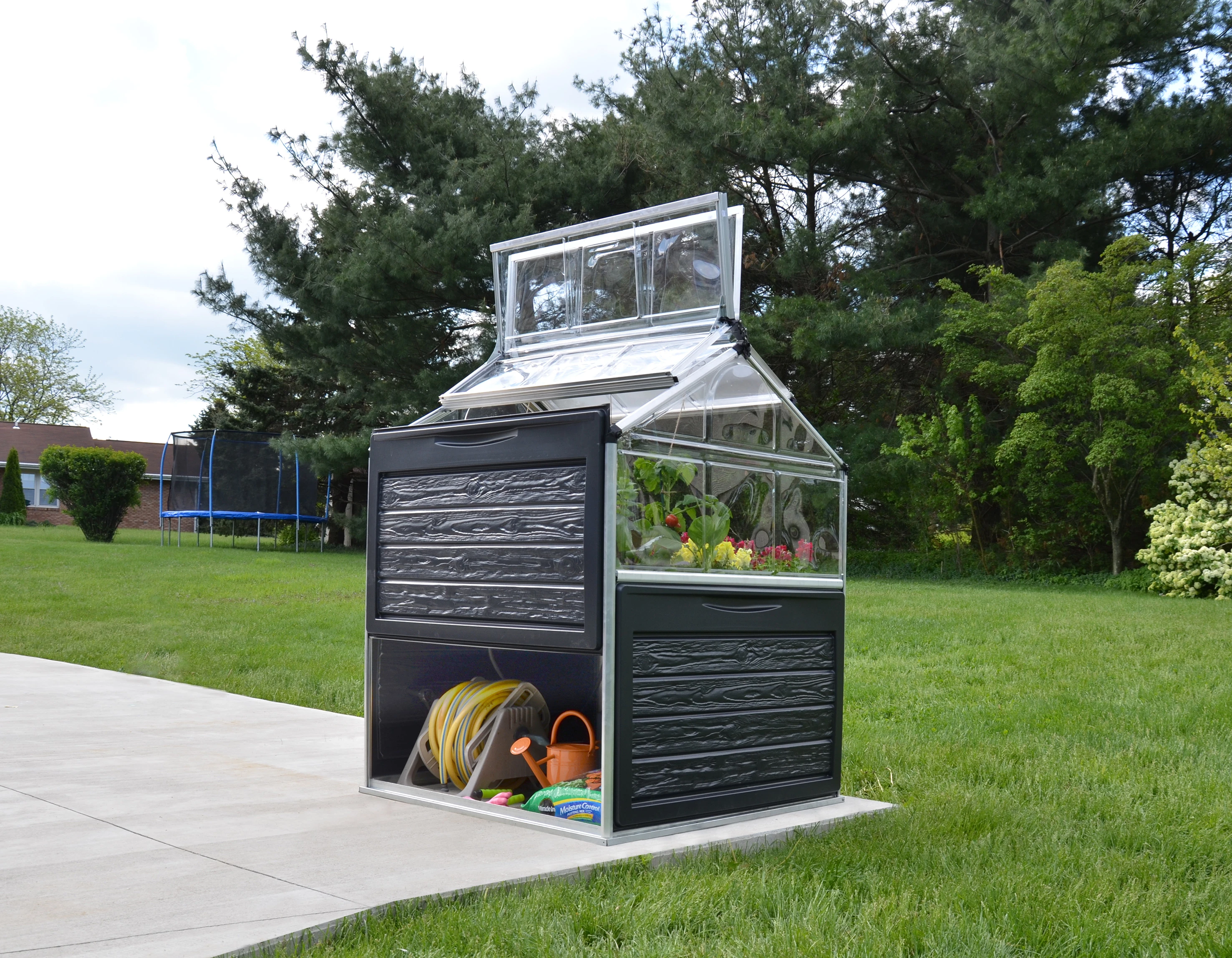 Palram Canopia Tuinkas Plant Inn 116 x 116 cm - Afbeelding 7