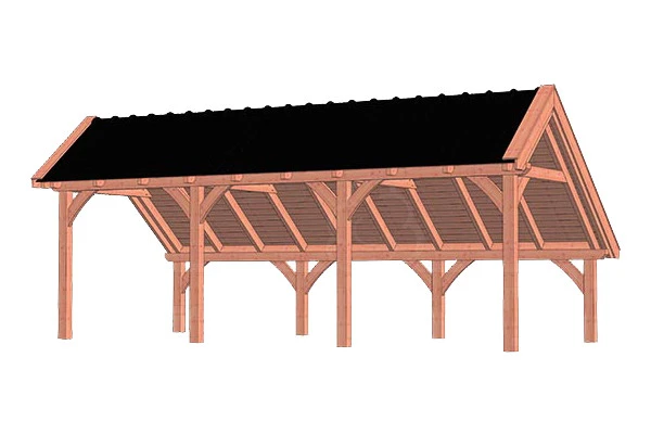 Trendhout Douglas Kapschuur De Hoeve XL 765 x 380 cm - Afbeelding 1