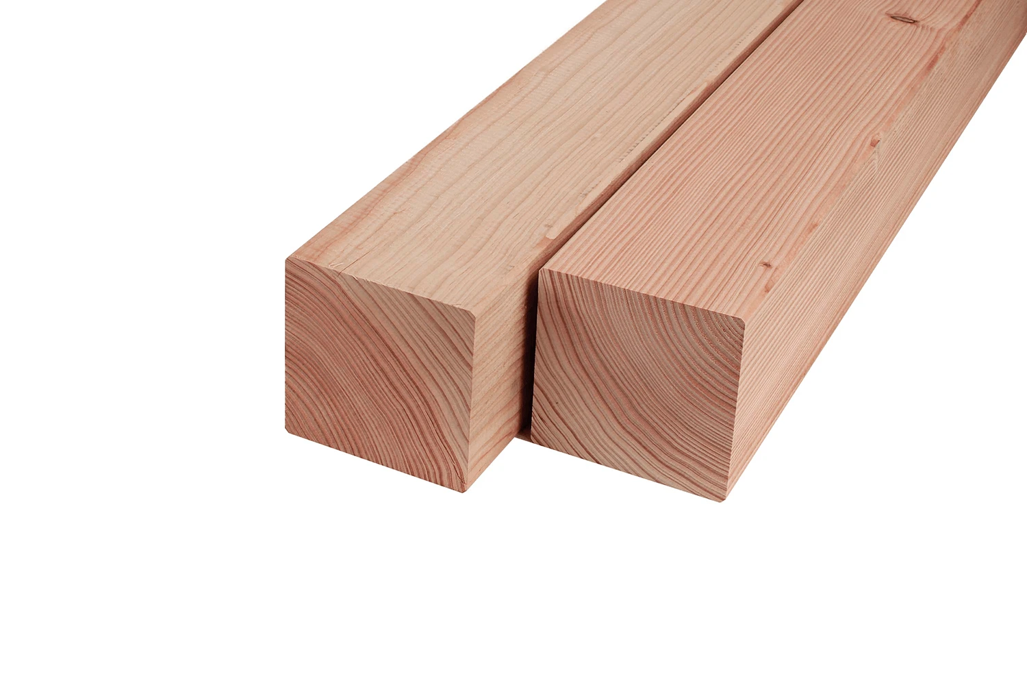 Douglas Paal 12 x 12 cm (120 x 120 mm) Geschaafd - Lengte 400 cm - Afbeelding 1