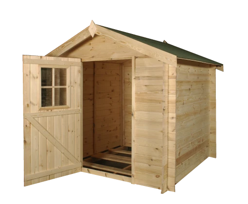 Woodlands Blokhut Luzern 205 x 205 cm - Afbeelding 3