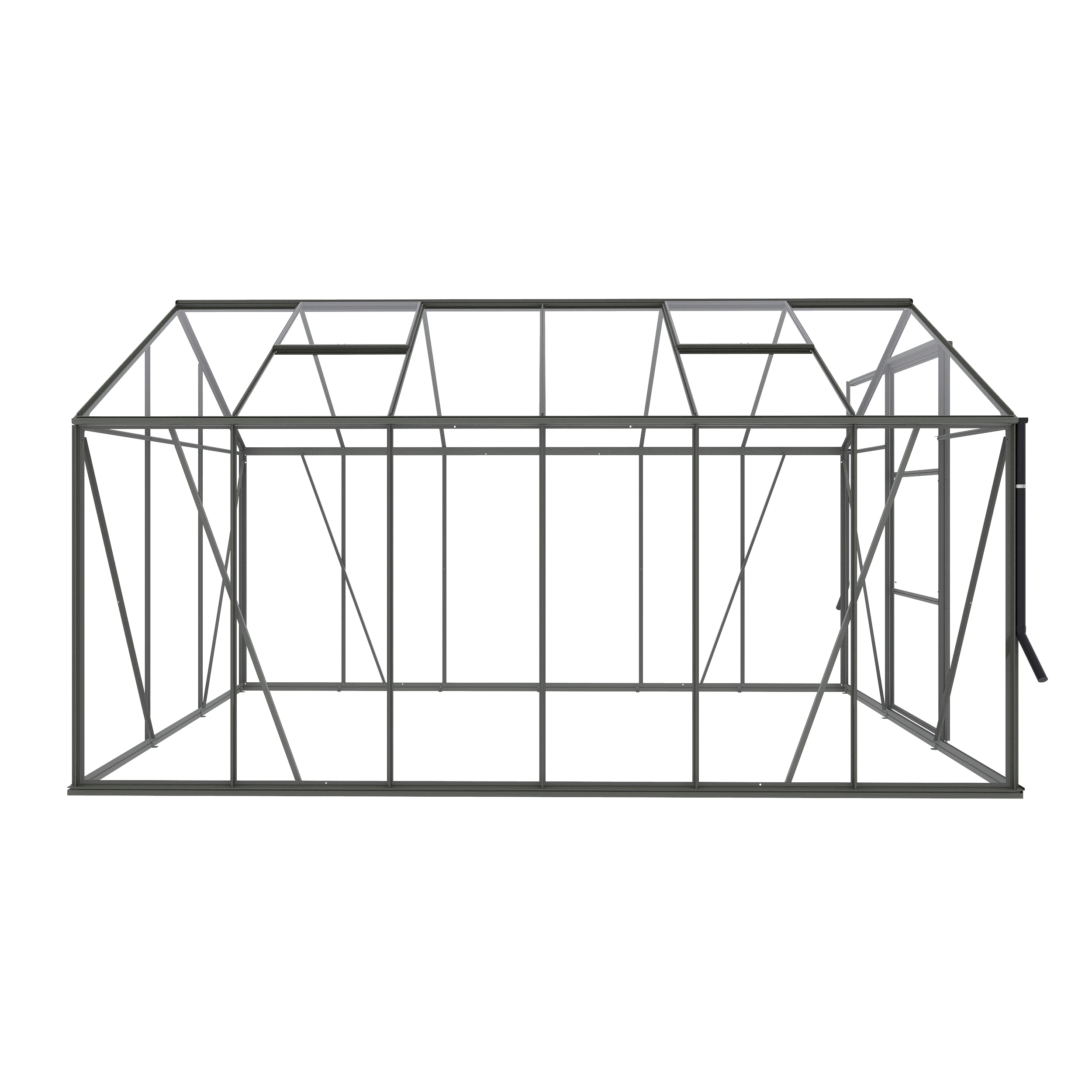 Royal Well Tuinkas Kate IV Full Options 192 x 375 cm Groengrijs - Afbeelding 3