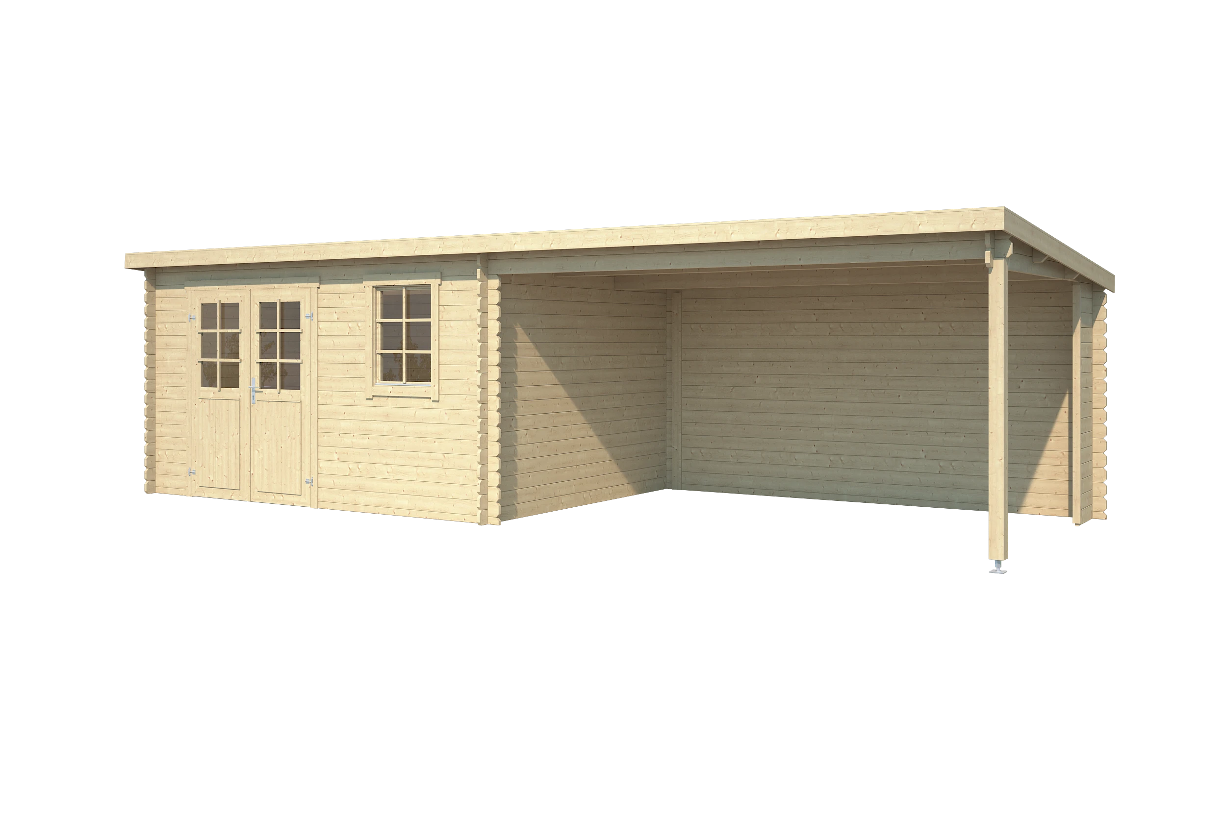 Outdoorlife Blokhut Aida 760 x 275 cm - Afbeelding 1