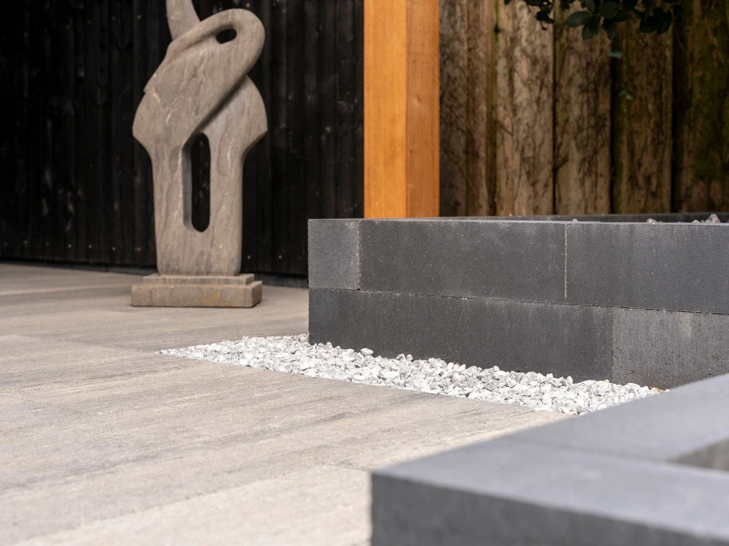 Betontegel 60plus Soft Comfort 4 x 40 cm (40 x 400 mm) grezzo - Lengte 80 cm - Afbeelding 3