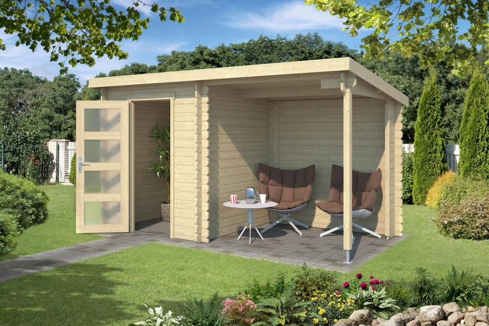 Outdoor Life Blokhut Jelle 370 x 175 cm - Afbeelding 2