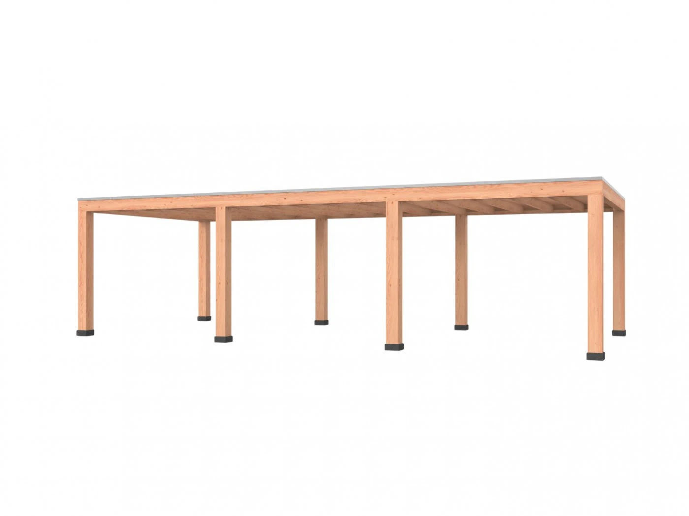 Douglas overkapping, 900 x 400, Westwood Robuust - Afbeelding 1
