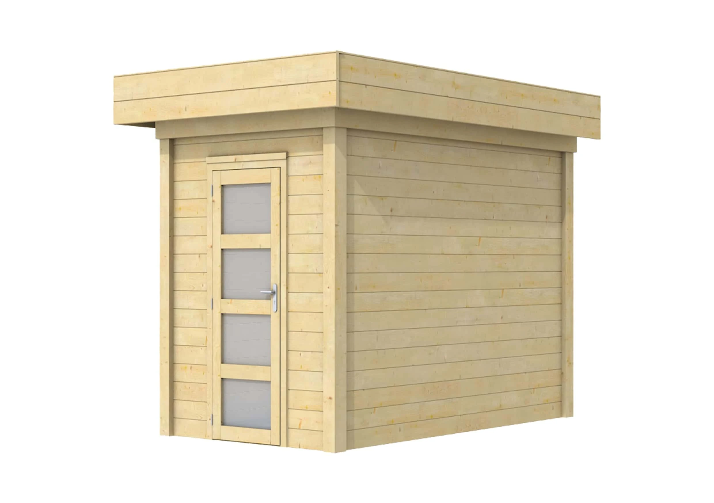 Vuren Tuinhuis Kiekendief Groen Geimpregneerd 200 x 300 cm - Afbeelding 1