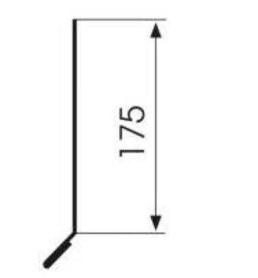 ArcelorMittal Muuraansluiting Polyester Mat Zwart - Afbeelding 2