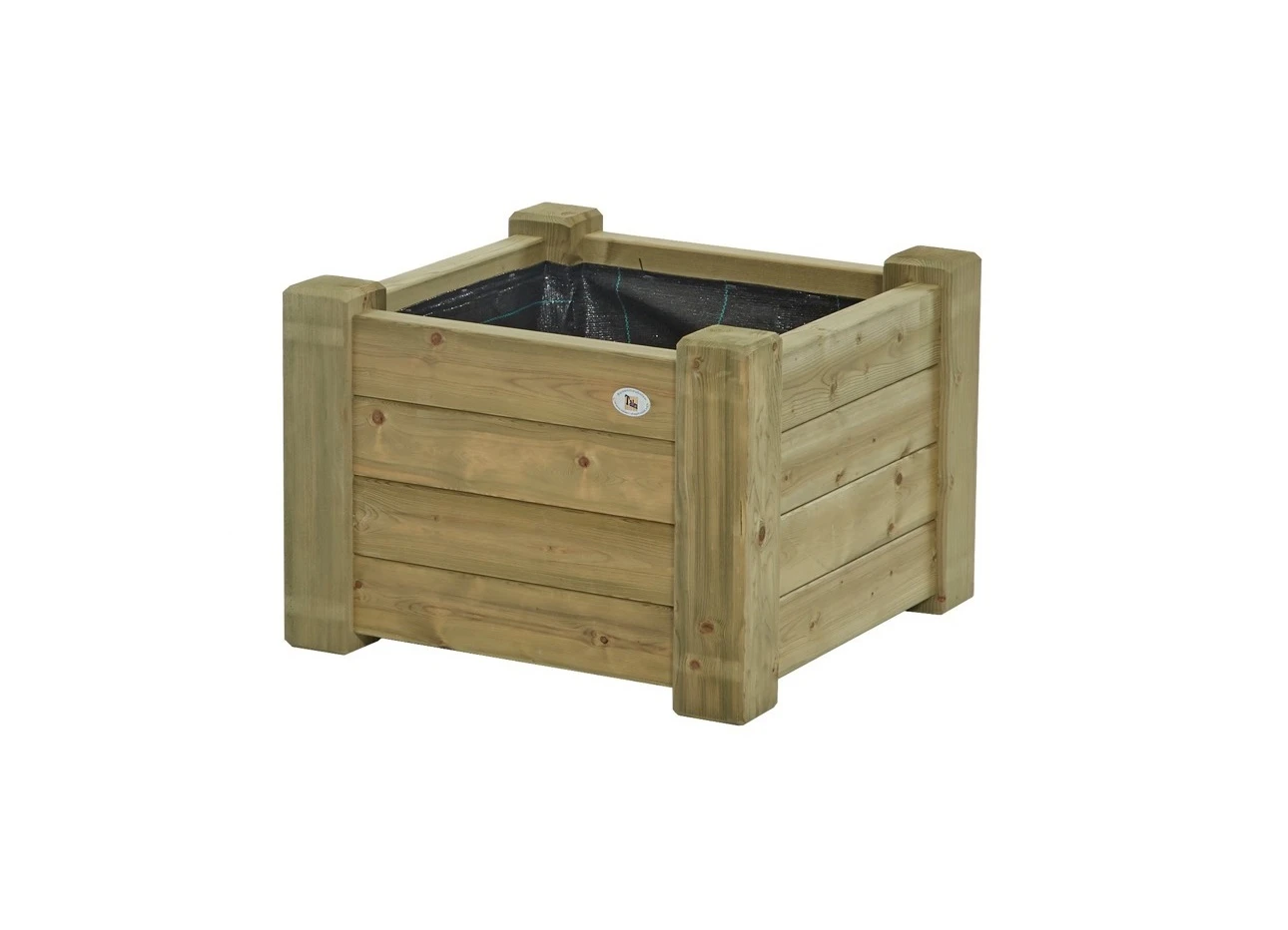 Talen Vuren Bloembak 60 x 60 cm - Afbeelding 1