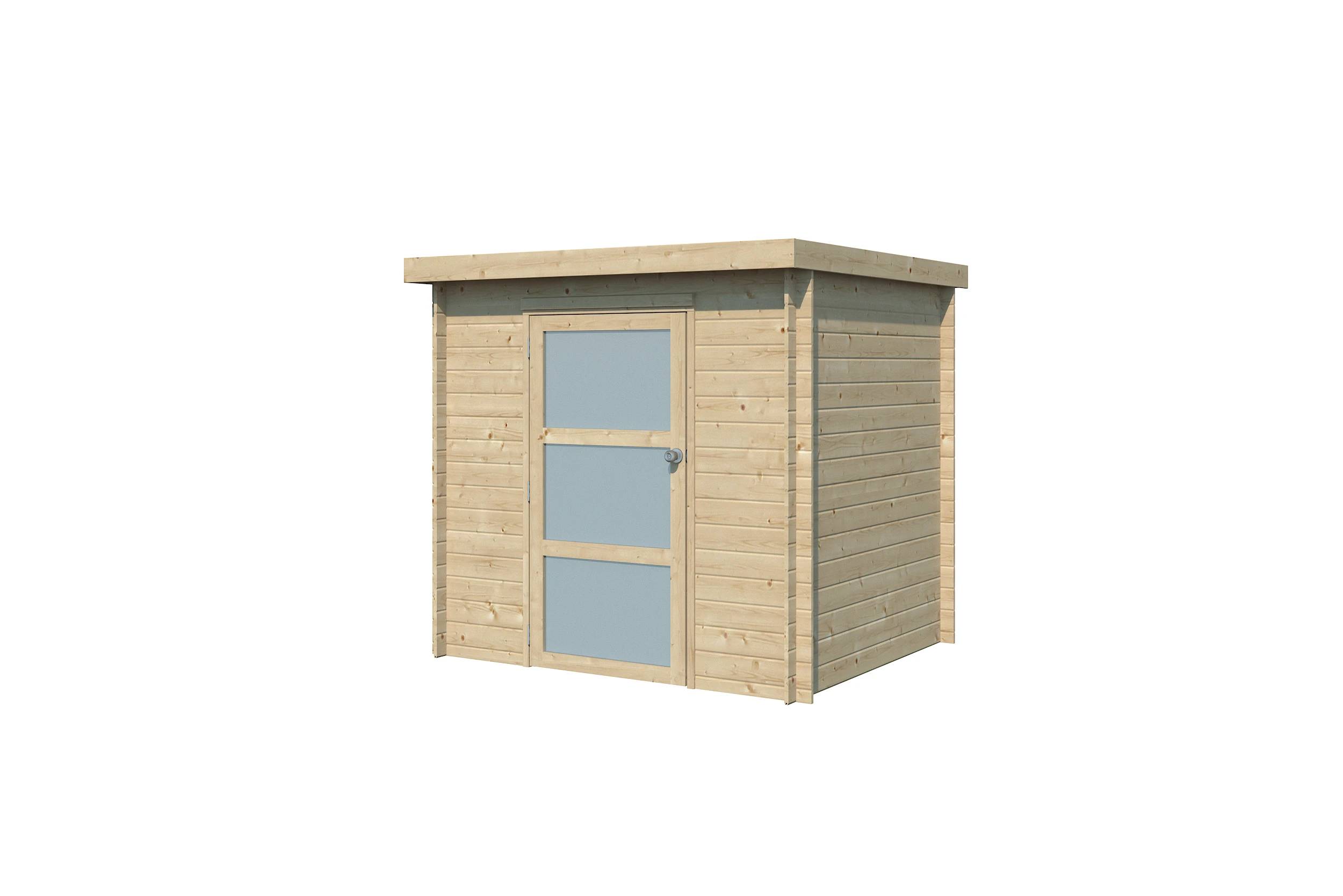 Woodlands Blokhut Nyborg 210 x 180 cm - Afbeelding 3