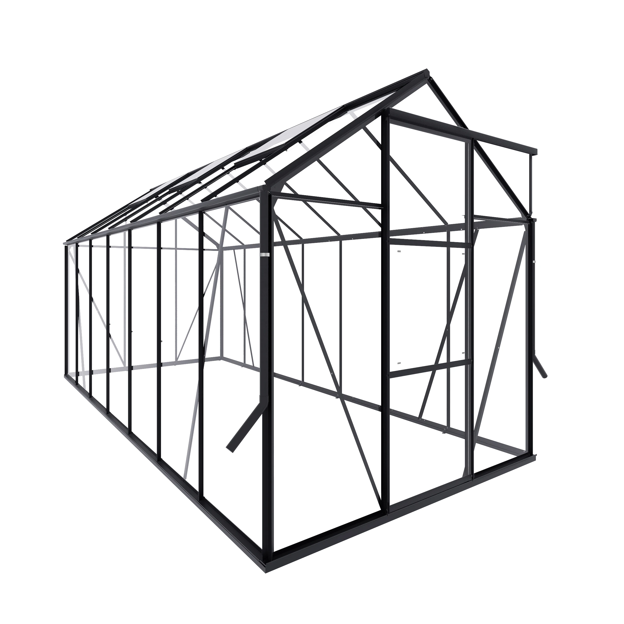 Royal Well Tuinkas Kate V Full Options 192 x 436 cm Zwart - Afbeelding 2