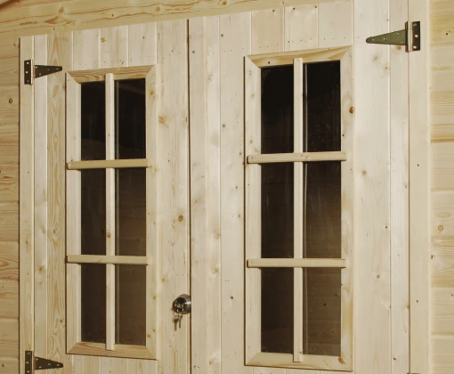 Woodlands Blokhut Base Groen Geimpregneerd 385 x 295 cm - Afbeelding 2
